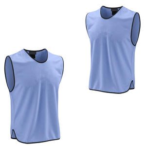 Chalecos de entrenamiento de fútbol reversibles en oferta, ligeros, transpirables, de malla, para equipos, a bajo precio. - Product Image 5