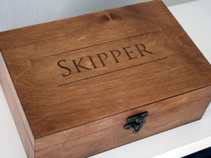 Eco-Friendly Rectangle <b>Wooden</b> <b>Box</b> for Jewelry Gift Storage-Soft Interior for Delicate Items Christmas Chinese New Year Tabletop - Product Image 3