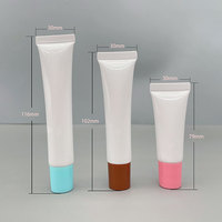 Vente en gros de tubes à presser pour gloss à lèvres, contenants pour rouge à lèvres, emballages cosmétiques 10.15. Tube de gloss à lèvres en plastique compressible de 20 ml