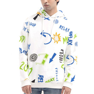 Sudadera con Capucha Personalizada para Hombre, Estilo Urbano, Informal, Elegante, Diseña Tu Propia Sudadera - Product Image 1