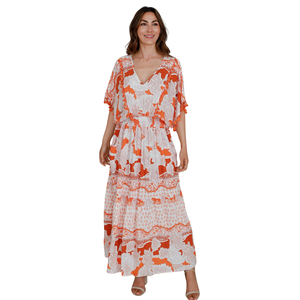 Vestido Maxi Estampado para Mujer, Elegante para Uso Diario - Product Image 2