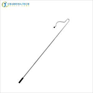 Bastón de Pastor de Aluminio de 90 cm, Instrumento Veterinario con Cuello, Hecho en Pakistán - Product Image 2