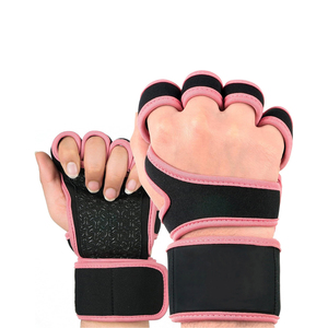 OEM Custom Logo Gym Gloves Weight Lifting Workout Gloves Anti <b>Slip</b> Breathable Fitness Training Gloves with Wrist Support - Product Image 1