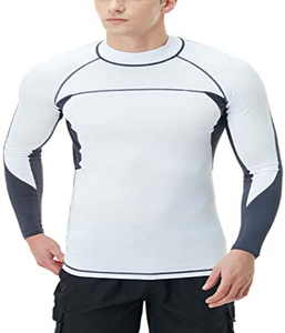 Camiseta de Protección Solar Ligera, de Secado Rápido y Transpirable, de Alta Calidad, con Logotipo Personalizado, Camiseta de Protección Solar para Hombre, Logotipo Personalizado, Mangas Largas - Product Image 3