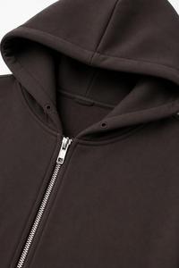 Sweat-shirt à capuche vert Meyba Sports pour homme, en polaire polyester surdimensionné, poches imprimées personnalisées, streetwear, décontracté de haute qualité - Product Image 3