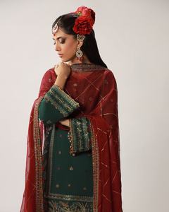 Salwar Kameez para Mujer con Diseño Elegante Bordado 651, Viscosa de Primera Calidad, Secado Rápido, Absorbe la Humedad, Sin Arrugas, para Fiestas y Protección Solar - Product Image 5