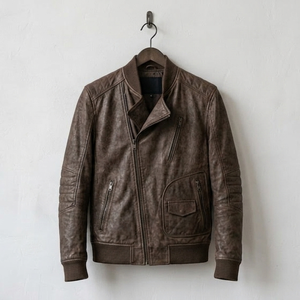 Chaqueta de Invierno de Cuero Genuino para Hombre a Precio de Mayoreo - Diseño Transpirable, Reversible e Impermeable de la Mejor Calidad - Product Image 3