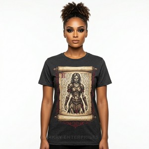 Camiseta Personalizada para Mujer con Estampado Gráfico de Retrato Victoriano, Estilo Gótico, Horror, Estética Urbana, Fabricante - Product Image 6