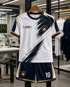 Conjunto de Uniforme de Fútbol Personalizado Premium para Hombres y Jóvenes, Tela Transpirable de Secado Rápido, Camiseta y Pantalones Cortos para Entrenamiento y Partido - Product Image 6