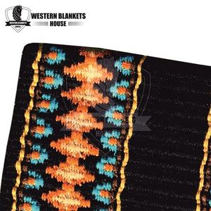 Selle de cheval occidentale sur mesure, coussin de selle lourd pour concours, équipement équestre, équitation, 100% laine de Nouvelle-Zélande - Product Image 4