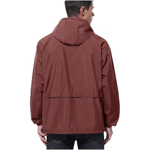 Customized High Quality Autumn Casual Men's Hooded Outdoor Sports Sun Protection Safari <b>Jacket</b> Puff Waterproof Breathable Quick - Product Image 5