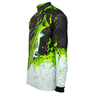 เสื้อตกปลาแบบสั่งทำพิเศษสำหรับผู้ชาย ปี 2026 ลายพิมพ์แบบ Sublimation สำหรับการแข่งขัน ป้องกันแสงแดด แห้งเร็ว ประสิทธิภาพสูง - Product Image 3