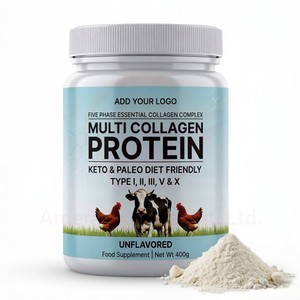 Multi <b>Collagen</b> Peptides Powder Supplement Manufacturer OEM ODM Bulk Supply - Product Image 3
