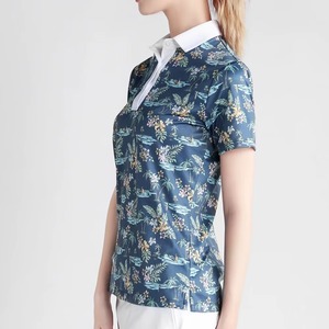 OEM Wholesale New Women Equestrian Top Horse Riding Show Shirt Top Mesh Short Sleeves Competition Horse Riding Women Show Shirts - Product Image 6