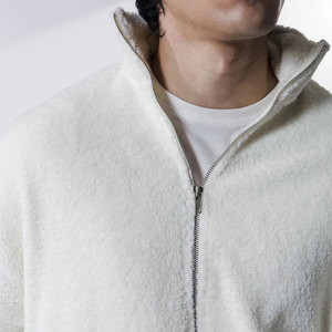 Premium <b>Fleece</b> Clothing Sherpa <b>Jacket</b> Featuring <b>Warm</b> Interior Soft Texture And Practical Front Pockets Sherpa <b>Jacket</b> - Product Image 6