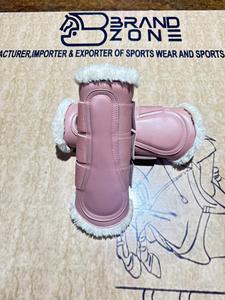 Fabricant professionnel de produits d'équitation, bottes équestres en cuir verni, protections de tendons pour chevaux, prix usine. - Product Image 1