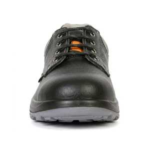 Zapatos de Seguridad con Puntera de Acero para Hombre, Negros, Antideslizantes, Antipinchazos, Parte Superior de Cuero Transpirable, Suela de PU, Minería, Construcción VE104 ADD - Product Image 3