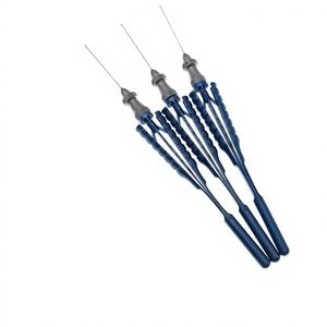 Pinces à capsulorhexis retinale dentelées 23G 25G en acier, ensemble d'instruments chirurgicaux ophtalmiques manuels certifiés CE Classe II - Product Image 3