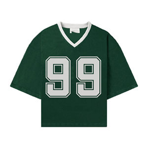 เสื้อยืดฮิปฮอปทรงปกติ คุณภาพสูง แบบยูนิเซ็กซ์ พิมพ์ลายแบบซับลิเมชั่น โลโก้สั่งทำได้ ผลิตจากโพลีเอสเตอร์/คอตตอน แห้งเร็ว ระบายอากาศได้ดี - Product Image 2