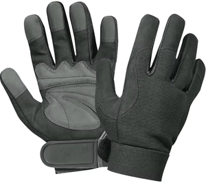 Gants de cyclisme à doigts entiers en PU, antidérapants, avec fermeture auto-agrippante, unisexes, pour l'été - Product Image 1