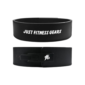 Accesorios de Gimnasio para Levantamiento de Pesas, Cinturones de Cuero con Palanca para Levantamiento de Pesas y Cinturones de Powerlifting con Logotipo de Diseño Personalizado - Product Image 1