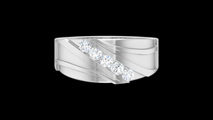 ZAWO HOUSE Luxury Diamond Moissanite Freshwater Pearl Heart <b>Ring</b> <b>Men</b> Women 14K Gold Plated Prong Setting Jewelry - Product Image 6