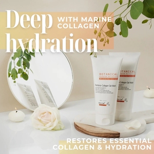 Masque en gel de collagène DM.CELL Re-inforce 180ml, hydratant, anti-âge, pour le visage, cosmétique coréen - Product Image 2