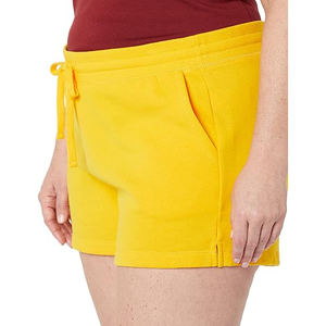 Pantalones Cortos Casuales para Mujer, de Algodón Suave Cepillado, Cintura Media, Bolsillos Laterales, Cordón Ajustable, Ropa Deportiva Informal - Product Image 5