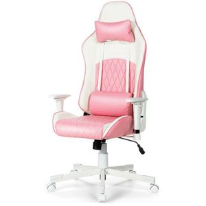 Sedia Ergonomica da Ufficio e Gaming con Schienale Alto, Poggiatesta e Supporto Lombare - Product Image 2
