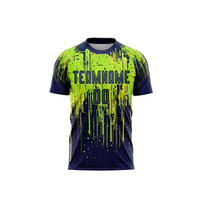 Camiseta de Fútbol Deportiva Personalizada, Transpirable y Ligera, Ropa Deportiva para Hombres y Mujeres, Camiseta de Fútbol para Entrenamiento de Club - Product Image 2