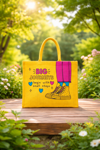 Sacs fourre-tout urbains écologiques en jute, vente en gros, logo personnalisé imprimé, sacs de courses réutilisables, fermeture éclair à lettres, sangle en coton - Product Image 2