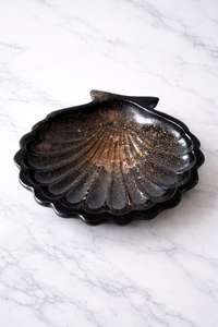 Ensemble d'accessoires de salle de bain en résine époxy faits à la main et peints à la main, écologiques, noirs et dorés, 4 pièces, décoration de spa à domicile - Product Image 2