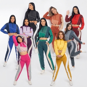 Conjunto deportivo para mujer, chaqueta de nailon y pantalón a juego para niñas, hecho a medida, de alta calidad, transpirable, para niñas, estilo urbano. - Product Image 4