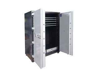 Caja Fuerte de Acero Inoxidable MONEY MNS-170DC con Cerradura Coreana, Resistente al Agua y al Fuego, con Recubrimiento en Polvo, Alta Seguridad, Acceso con Contraseña y Llave - Product Image 4