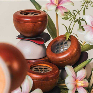 Quemador de incienso artesanal de madera, ecológico, duradero, para uso religioso, decoración islámica, regalo de lujo, para el hogar, de Oriente Medio. - Product Image 3