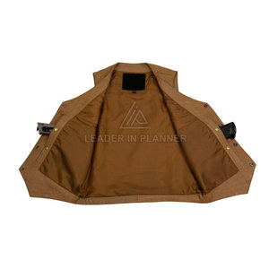 เสื้อกั๊กหนังสั่งทำพิเศษ ดีไซน์ขายดี ขายส่ง ระบายอากาศได้ดี คุณภาพดีเยี่ยม - Product Image 4