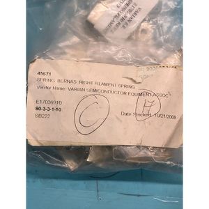 Resorte de Filamento Derecho VARIAN E17036910, 188228 - Equipo y Piezas de Semiconductores de Confianza de Tradicción Global - Product Image 5