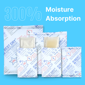 Meilleur déshydratant supérieur 10g, absorbeur d'humidité 300%, sans DMF, anti-moisissure, conception triple couche pour l'électronique, les aliments et les placards - Product Image 2
