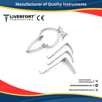 Premium Quality Manual Lone Star Veterinary Retractor Ring Self-Retaining Hands-Free Adjustable Stainless Steel Surgical
