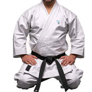 Servicio OEM, Uniforme de Karate Transpirable de Manga Larga Unisex de Poliéster/Algodón, para Prácticas de Artes Marciales, Academias y Clases - Product Image 2
