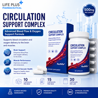 Capsules Complexes de Soutien à la Circulation Sanguine – Complément Alimentaire Avancé pour le Flux Sanguin et l'Oxygénation – 500 mg par Capsule