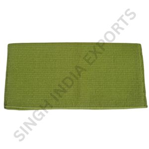 Couverture de selle en laine de Nouvelle-Zélande verte unie, tapis de selle western doux, respirant et durable pour l'équitation - Product Image 4