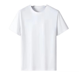 T-shirt personnalisé pour homme, surdimensionné, 100% coton jersey, non tissé, écologique, uni, décontracté, grande taille, coupe ample, logo personnalisé - Product Image 1