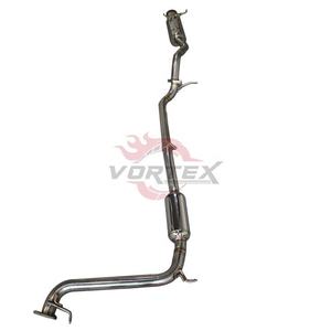 Pièces automobiles de performance OEM, acier inoxydable, 1,5 mm, soudure TIG à l'échelle de poisson, tuyau d'échappement universel, silencieux d'échappement pour Honda Civic - Product Image 5