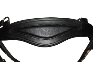 Brida de cuero premium para saltos y eventos ecuestres de Divine International - Product Image 3