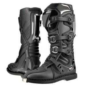 Botas de Motocicleta Directas de Fábrica, Zapatos de Cuero Genuino para Motociclismo, Unisex, Transpirables, Duraderos, con Capa Interior de Poliéster Cómodo - Product Image 4