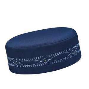 Kufi OEM Vente en gros Meilleures ventes Bonnet de prière islamique Coiffe musulmane traditionnelle Tendance turque Coton de haute qualité Dentelle et maille - Product Image 1