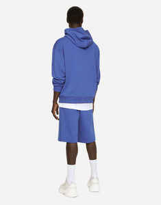Nouvelle mode homme, ensemble sweat-shirt et short vintage en coton 100%, sur mesure, vêtements décontractés deux pièces - Product Image 5