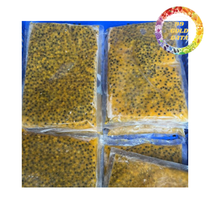 Purée de fruit de la passion surgelée de qualité supérieure, avec et sans pépins, pour l'utilisation dans les aliments et les boissons - Product Image 1