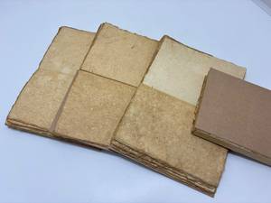 Carnets en papier kraft faits à la main avec des pages à bords festonnés de style vintage, 6x8 pouces, carnets rustiques pour écrire, dessiner et faire des travaux manuels - Product Image 5